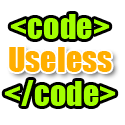 Useless Code